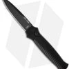 Piranha Mini-Guard Black Tactical Automatic Knife (2.9" Black) -Knife Shop piranha miniguard black tactical