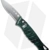 Piranha Amazon Automatic Knife Green (3.45" Mirror Serr) -Knife Shop piranha usa amazon green mirror serrated
