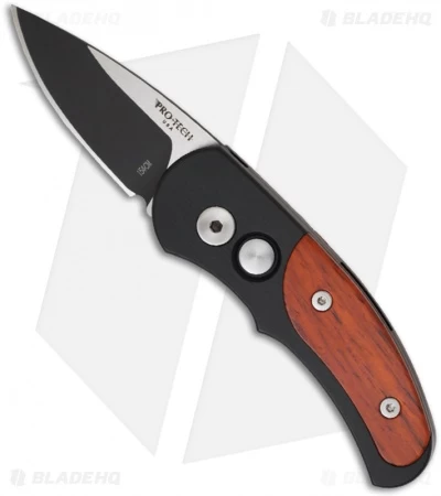 Pro-Tech Runt J4 Automatic Knife W/ Cocobolo (1.94" Two-Tone Plain) 4420 3 Pro-Tech Runt J4 Automatic Knife W/ Cocobolo (1.94" Two-Tone Plain) 4420