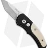 Pro-Tech Runt J4 Tuxedo Automatic Knife Ivory Micarta (Tanto Stonewash) 5451