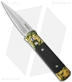 Pro-Tech Godson Limited Automatic Knife Jazz Black G-10 (3.15" Satin) 7GY-1