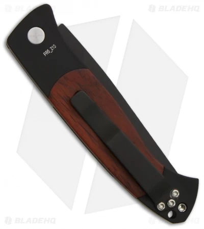 Pro-Tech Brend 2 Small Automatic Knife Cocobolo (2.9" Black) 1207-C 4 Pro-Tech Brend 2 Small Automatic Knife Cocobolo (2.9" Black) 1207-C - Image 2