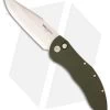 Pro-Tech Green Doru Elishewitz Automatic Knife (3.5" Stonewash Plain) 2012 -Knife Shop protech doru 2012 dark green