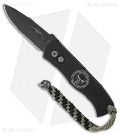 Emerson Pro-Tech Punisher CQC7-A Spear Point Automatic Knife (3.25" Black)