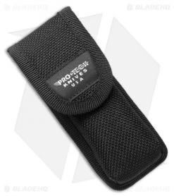 Pro-Tech TR-3 Custom Automatic Knife Carbon Fiber (3.5" Damascus) -Knife Shop protech tr 3 cf dam sheath