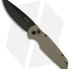Protech Tactical Response TR-3.31 Desert Sand W/ Grooves (3.5" Black) -Knife Shop protech tr 313 desert sand