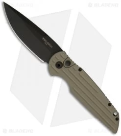 Protech Tactical Response TR-3.31 Desert Sand W/ Grooves (3.5" Black)