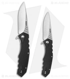 CRKT Ruger Knives Follow-Through Flipper Knife (3.75" Stonewash) R1701 -Knife Shop ruger knives r1701 size cm