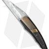 Corrie Schoeman D-TER Flipper Knife LSCF/Bronze (3.25" Hamon) -Knife Shop schoeman d ter hamon lscf cm