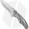 Brian Tighe Custom Tighe Coon Knife NIRK Lock Titanium (3.75" Polished) -Knife Shop tighe coon bb flute polished jm