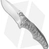 Brian Tighe Custom Tighe Drip Button Lock Knife Titanium (3.75" Polish SW) -Knife Shop tighe drip gray polished cm