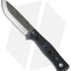 TOPS Knives BOB Fieldcraft Knife Black/Blue G-10 (4.625" Gray) -Knife Shop tops bob tpbros 154 bb bhq 36382 cm