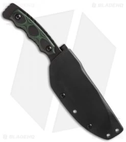 TOPS Knives Green Badger Knife (3.75" Black) GNBR-01 -Knife Shop tops green badger tpgnbr fixed sheath