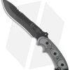 TOPS Knives Ron Hood Anaconda Black Micarta Fixed Blade Knife (7.5" Black) -Knife Shop tops knives anaconda 7b tpan7b