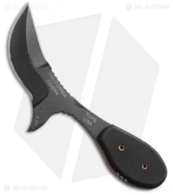 TOPS Knives California Cobra Fixed Blade Knife (3" Black)