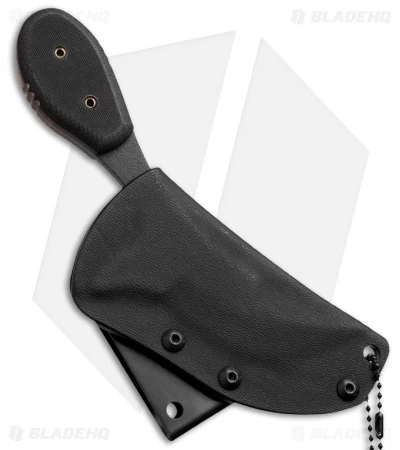 TOPS Knives California Cobra Fixed Blade Knife (3" Black) 4 TOPS Knives California Cobra Fixed Blade Knife (3" Black) - Image 2