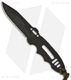 TOPS Knives Interceptor #330 Police Utility Fixed Blade Knife (4" Plain)