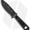 TOPS Knives Lite Trekker Fixed Blade Knife Black Micarta (4.25" Black) -Knife Shop tops knives lite trekker blk micarta BHQ 15070 dl