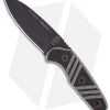 TOPS Knives Shadow Tracker Fixed Blade Knife (4.125" Black Plain) SHA-02 -Knife Shop tops shadow tracker sha 02 black